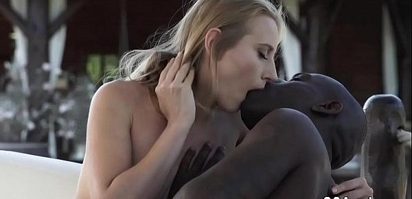  Blondes butt takes banging from bbc